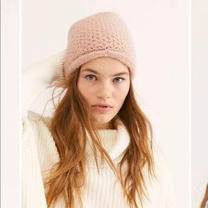 Free People Dreamland Knit Beanie NWOT